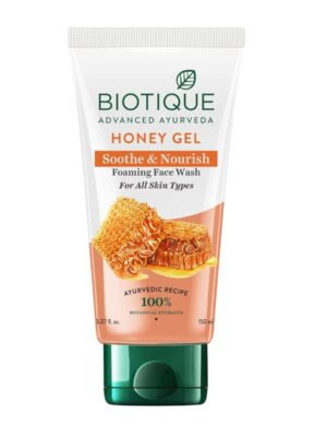Biotique Honey Gel Soothe and Nourish Foaming Face wash 150ml
