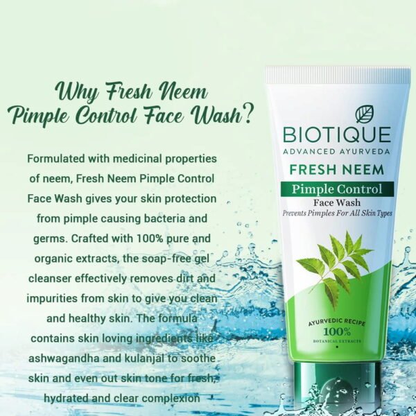 Biotique Fresh Neem Face Wash 150ml