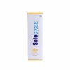 Solecross sunscreen SPF 50 box packaging broad spectrum sun protection lotion for preventing sun damage and tanning