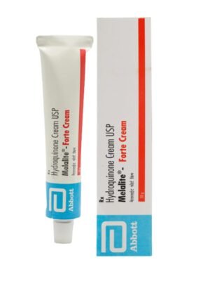 Melalite Forte Cream For Dark Spots And Pigmentation Melalite Forte Cream tube with box