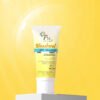 Fixderma Shadow Sunscreen Gel for Oily Skin Close up of Fixderma Shadow Sunscreen Gel packaging showing SPF 30+ label