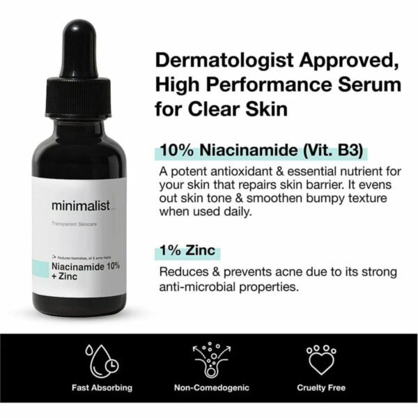 Minimalist 10% Niacinamide Face Serum 30ml